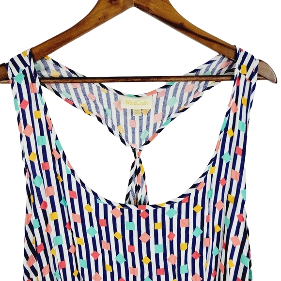 ModCloth striped razorback tank size 4X - Picture 3 of 11